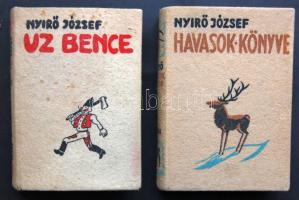 2 db Nyírő József könyv szövet kötésben