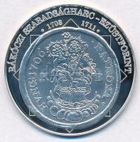 DN A magyar nemzet pénzérméi - Rákóczi szabadságharc ezüstforint 1703-1711 Ag emlékérem (10,37g/0.999/35mm) T:PP fo.