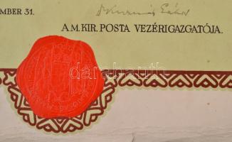 1940 A magyar Szent Koronához visszacsatolt Erdélyi és keleti országrészek postai távközlési szolgál...