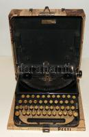 cca 1930 Hordozható Remington írógép magyar billentyűzettel tökéletes állapotban