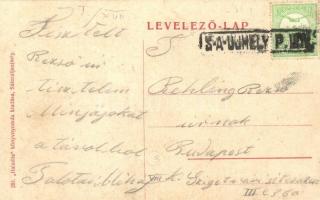 Sátoraljaújhely, Zsolyomkai részlet, cigány putri, kunyhó meztelen cigány gyerekek, folklór. W.L. (?...