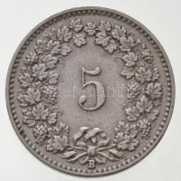 Svájc 1898B 5r Cu-Ni T:1-,2
Switzerland 1898B 5 Rappen Cu-Ni C:AU,XF