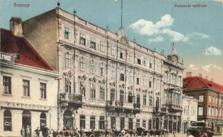 1917 Sopron, Pannónia szálloda, Szálloda és Kávéház a Magyar Királyhoz
