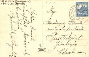 Tatárszentgyörgy, Római katolikus templom, csendőrlaktanya, utcakép, községi iskola