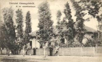 1914 Vámosgyörk, M. kir. csendőr laktanya