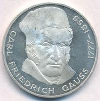 NSZK 1977J 5M Ag Carl Friedrich Gauss születésének 200. évfordulója T:1-  FRG 1977J 5 Mark Ag 200th Anniversary - Birth of Carl Friedrich Gauss C:AU  Krause KM#145
