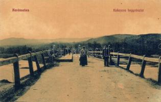 1914 Karánsebes, Caransebes; Kukojova hegy részlete, híd. W. L. (?) 339. / mountain and bridge