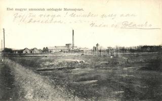 Marosújvár, Ocna Mures; Első magyar ammóniak szódagyár / first Hungarian ammonia soda factory / Soda-Fabrik