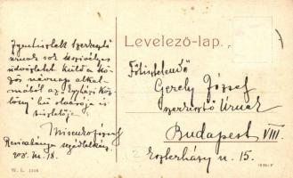 1908 Resica, Resita; W.L. 1144. (Rb)