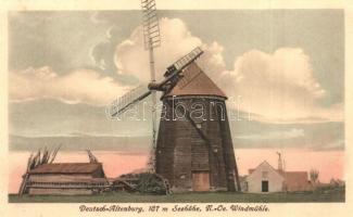 Deutsch-Altenburg, Windmühle / windmill