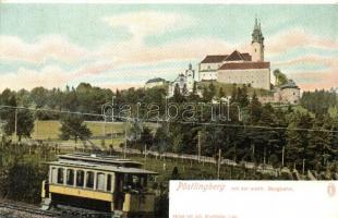 Linz, Pöstlingberg, Elektr. Bergbahn / narrow-gauge electric railway, mountain tramway