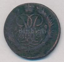 Orosz Birodalom 1758. 2k Cu "Erzsébet" T:3 patina
Russian Empire 1758. 2 Kopeks Cu "...