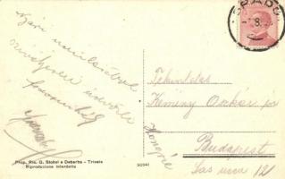 Grado, Spiaggia / beach view with bathing people (EK)