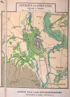 Sáros vármegye közigazgatási és földmívelési térképe. Szerkesztetett és nyomatott a m. kir. államnyo...