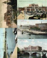 1906-1910. 5 db Skandinávia szines / 5 Stk. Skandinavien, color.