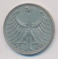 NSZK 1965D 5M Ag T:2
FRD 1965D 5 Mark Ag C:XF