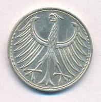 NSZK 1972J 5M Ag T:2
FRD 1972J 5 Mark Ag C:XF