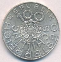 Ausztria 1976. 100Sch Ag "Johann Nestroy" T:1- 
Austria 1976. 100 Schilling Ag "Joha...