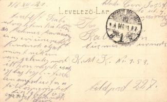 Hódmezővásárhely, Kossuth tér, Vendéglő a Kék Csillaghoz, üzletek. W. L. 542