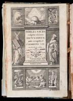 Biblia Sacra vulgatae editionis Sixti V. Pontificis Max. jussu recognita, et Clementis VIII. auctori...