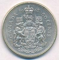 Kanada 1962. 50c Ag "II. Erzsébet" T:2
Canada 1962. 50 Cents Ag "Elizabeth II" ...