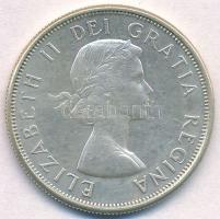 Kanada 1964. 50c Ag II. Erzsébet T:1-,2 Canada 1964. 50 Cents Ag Elizabeth II C:AU,XF