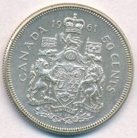 Kanada 1961. 50c Ag "II. Erzsébet" T:1-,2
Canada 1961. 50 Cents Ag "Elizabeth II&quo...