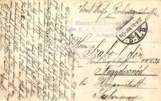 Nagykanizsa, Deák Ferenc tér, templom + Mannschafts Sammel Kommando des K.u.K. Zentral Artillerie De...