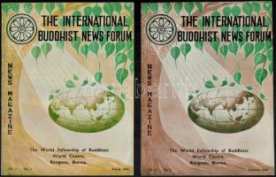 1961 The International Budhist News Forum angol nyelvű havilap I. évfolyama 2-12. szám, jó állapotba...
