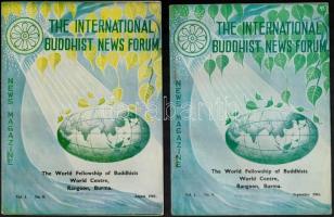 1961 The International Budhist News Forum angol nyelvű havilap I. évfolyama 2-12. szám, jó állapotba...