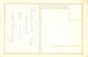 Boldog Karácsonyi Ünnepeket! Nyomtatta és kiadja Kner Izidor, Gyoma / Christmas greeting art postcar...