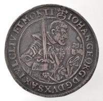 Német Államok / Szász-Albertine 1627H-I Tallér Ag I. János György (29g) T:2,2- patina /  German States / Saxony-Albertine 1627H-I Thaler Ag Johann Georg I (29g) C:XF,VF patina  Krause KM#132