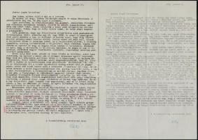 1957-1961 Henney Árpád (1895-1980), a Szálasi-kormány tárca nélküli minisztere, Milotay István és Sz...