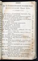 Hübner jános: Száz és négy válogatott Bibliabeli Historiák  a' mellyeket az Ó és Új Testamentum...