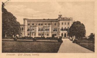 Oroszvár, Rusovce; Schloss / Gróf Lónyai kastély / castle