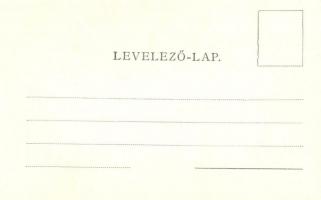 Román juhászbojtárok. Erdélyrészi népviselet I. sz. S.F.Gy. / Romanian shepherds in Transylvania, fo...