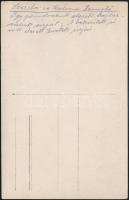 cca 1914-1918 Katonai temető, fotó, hátulján feliratozva, 9×14 cm