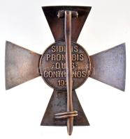 1935-1945. "A Magyar Érdemkereszt III. osztálya" aranyozott és zománcozott Br kitüntetés, ...