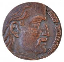 Csúcs Ferenc (1905-1999) 1938. Nagy Bercsényi öntött Br emlékérem (90,43g/48,5mm) T:2 / Hungary 1938. Miklós Bercsényi cast commemorative Br medallion. Sign: Ferenc Csúcs (90,43g/48,5mm) C:XF HPII 558.