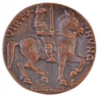 Csúcs Ferenc (1905-1999) 1938. "Nagy Bercsényi" öntött Br emlékérem (90,43g/48,5mm) T:2 / ...