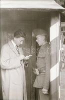 1948 Katonai felvételek, 15 db szabadon felhasználható vintage negatív, 24x36 mm