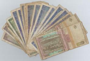 Románia 1966-1991. 10L-1000L (25x) vegyes bankjegy tétel T:III-,IV
Romania 1966-1991. 10 Lei - 1000...