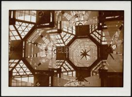 cca 1977 A magyar fotóművészet avantgarde korszakából 3 db jelzett, vintage fotó, 23x18 cm