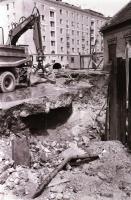 1987 Újpesti vasútállomás átépítése, áthelyezése, 37 db szabadon felhasználható vintage negatív, 24x...