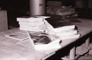 1985 Metrókocsik gyártása a GANZ-MÁVAG-ban, 57 db szabadon felhasználható vintage negatív, 24x36 mm