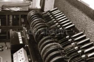 cca 1992 HÉV vonal Vágóhíd és Ráckeve között, szerelvények, műszaki berendezések, 37 db szabadon fel...