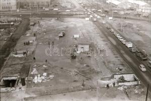 1980 Villamosok az Üllői úton, 17 db szabadon felhasználható vintage negatív, + további 10 db negatí...