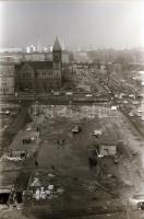 1980 Villamosok az Üllői úton, 17 db szabadon felhasználható vintage negatív, + további 10 db negatí...