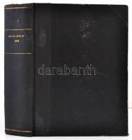 1934 Orvosi hetilap, 1934. 78. évf. 1-52. szám. Szerk.: Vámossy Zoltán. Bp.,1934, Centrum,VIII+2+121...