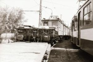 1992 HÉV szerelvények, műszaki berendezések, kocsimosó (Dunahaszti, Ráckeve, Csepel), 34 db szabadon...